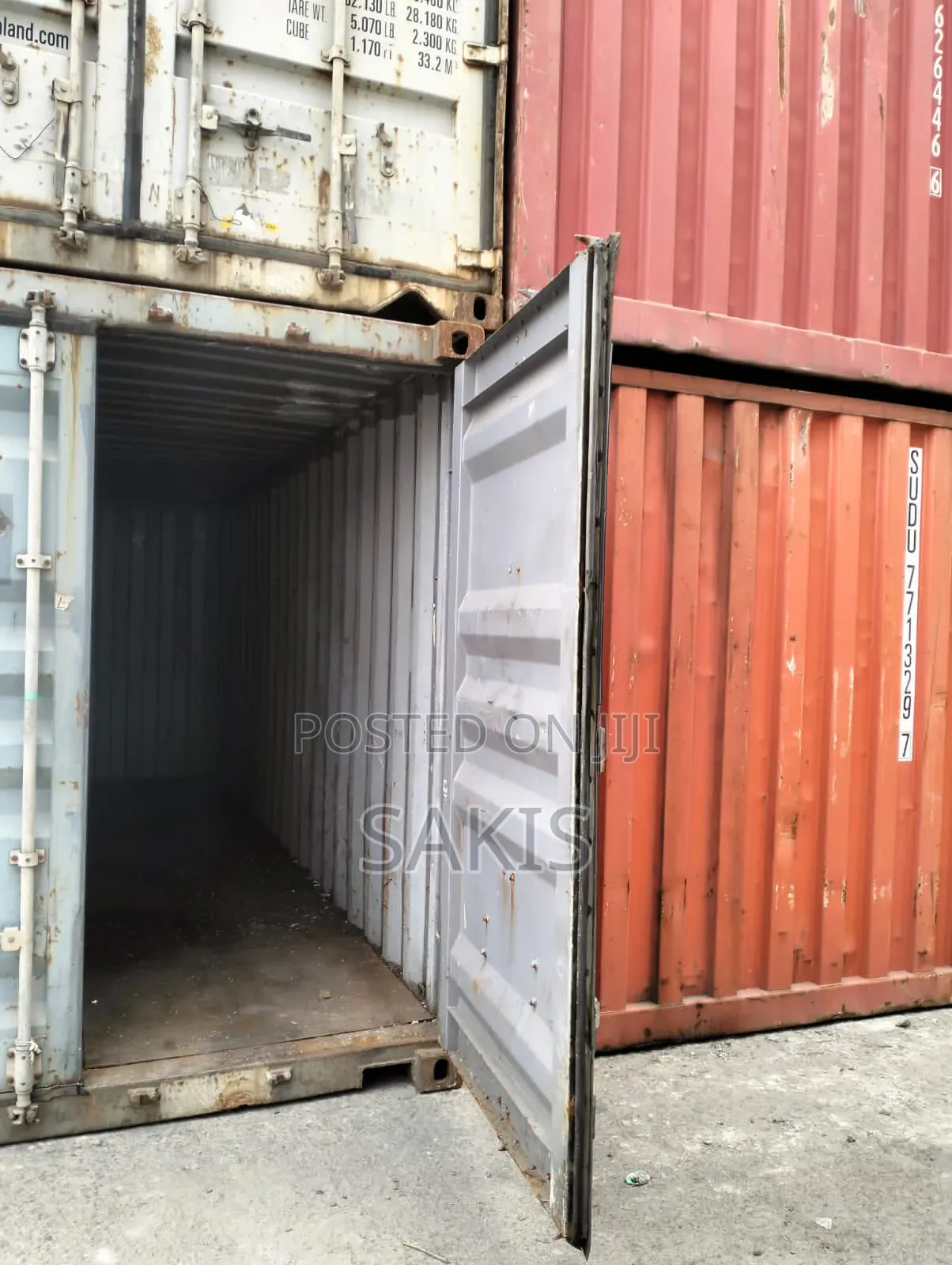 20ft Empty Cargo Containers For Sale