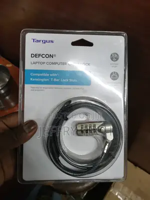 Targus Defcon Universal 3-in-1 Cable Lock Laptop Lock
