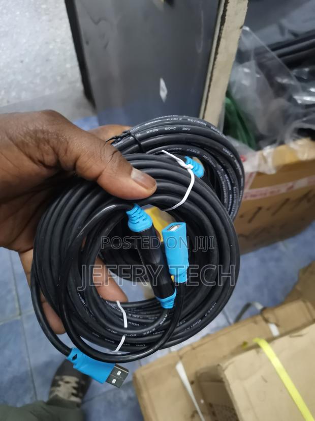 Black Copper 2.0 Active Extension Cable, Usb 20mtrs - thumbnail 6