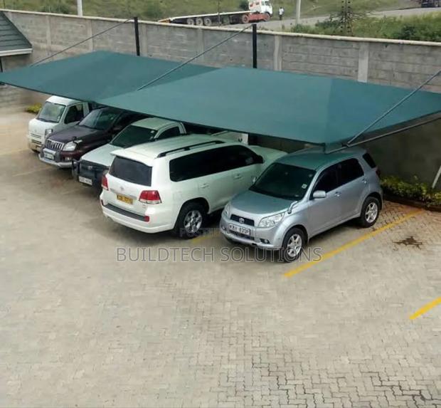 Waterproof 100% Car Park Shade Net - thumbnail 2