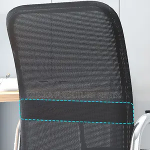 Office Chairs:Simple Task Chair With Back for Meeting Room