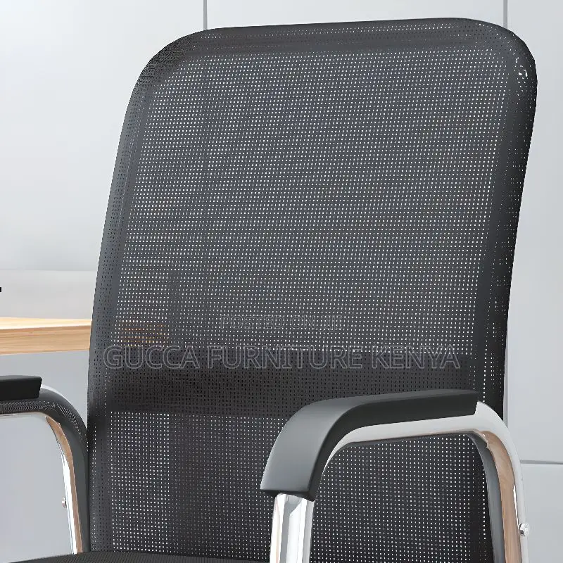 Office Chairs:Simple Task Chair With Back for Meeting Room