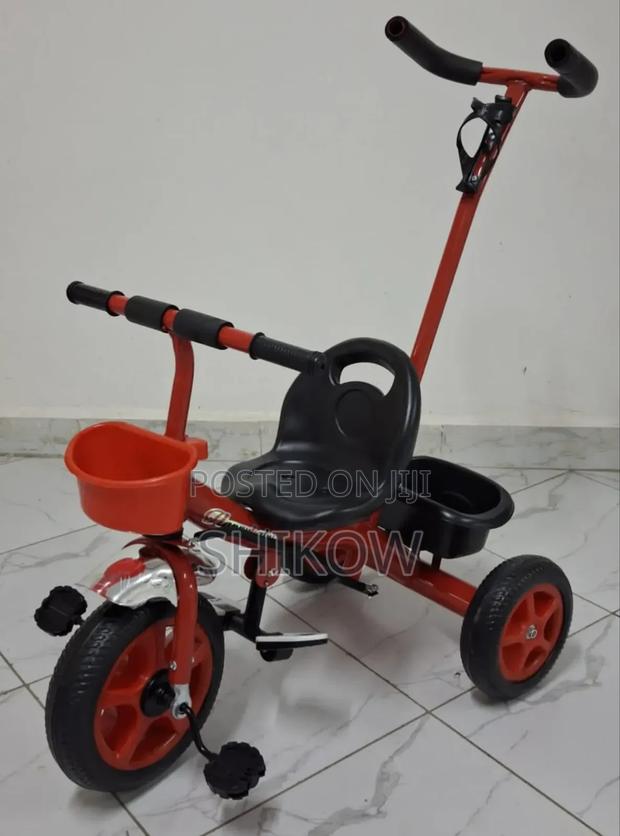 Push Handle Tricycle (Red) - main view