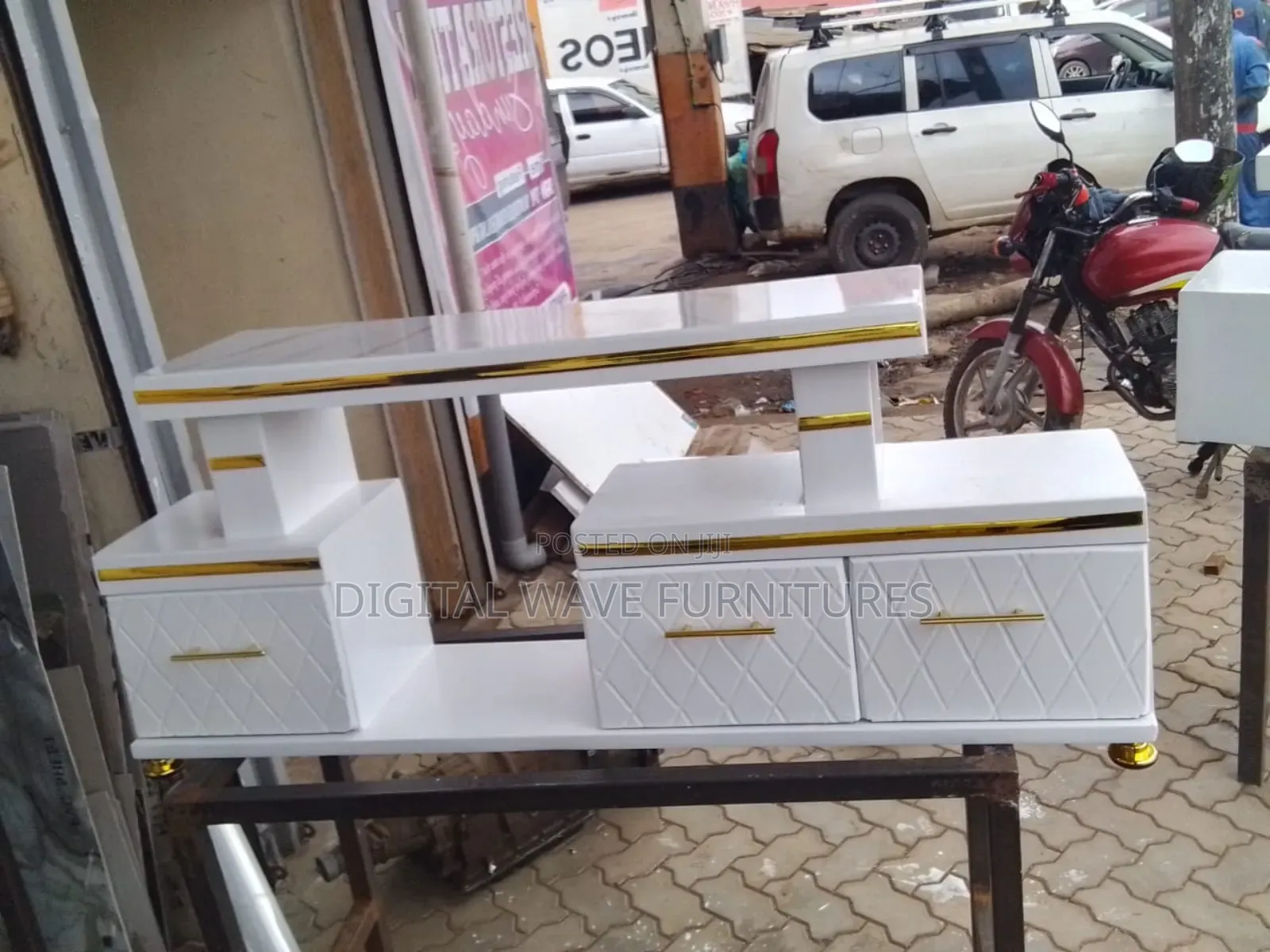 White Tv Stand