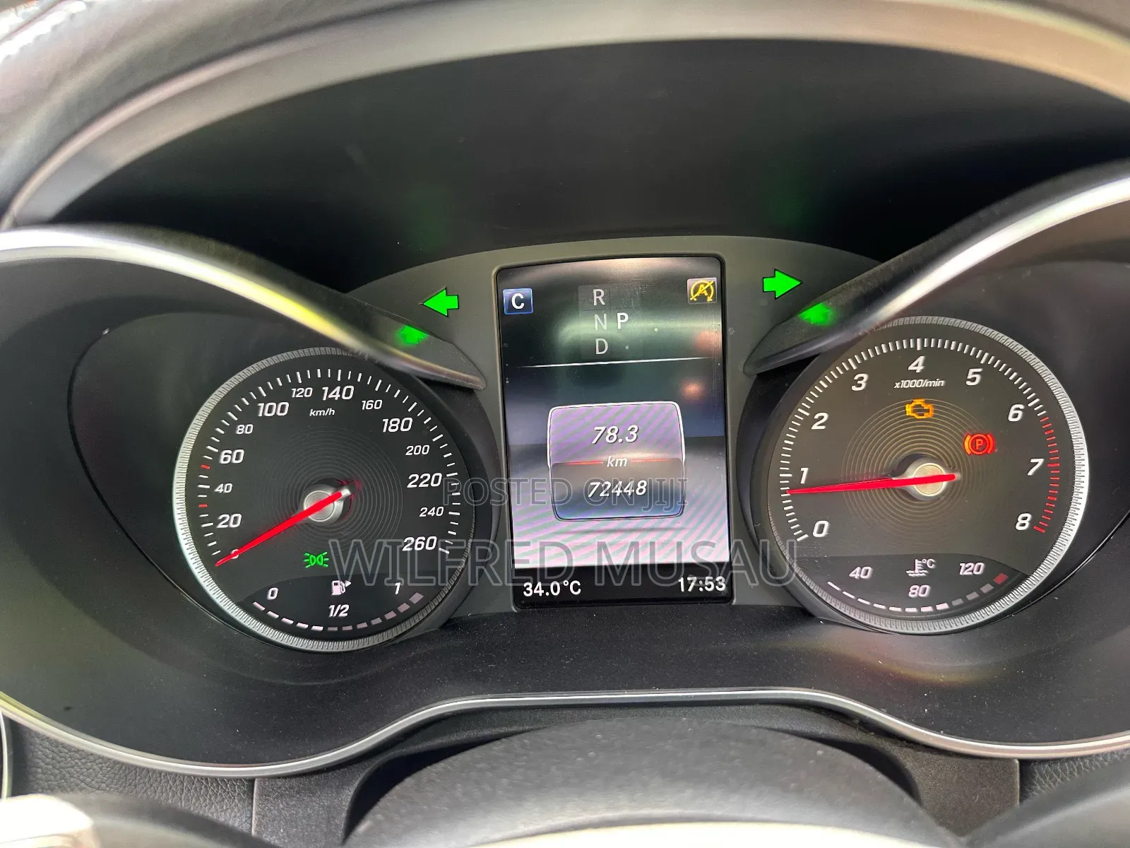 Mercedes-Benz C200 2018 Black