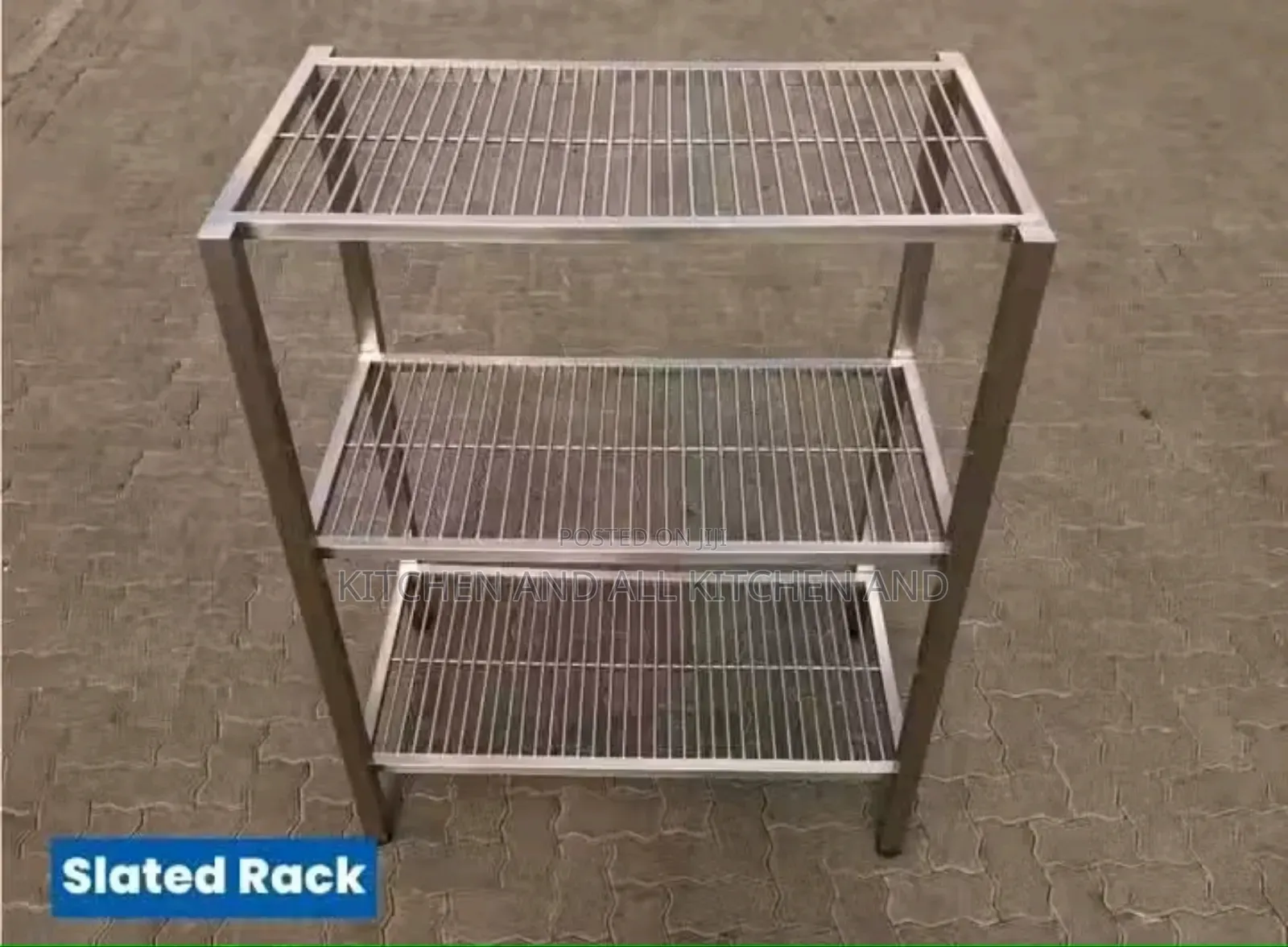 Stainless Steel Slated Racks