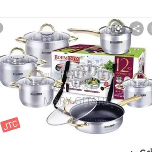*12pc Bominox Cookware*