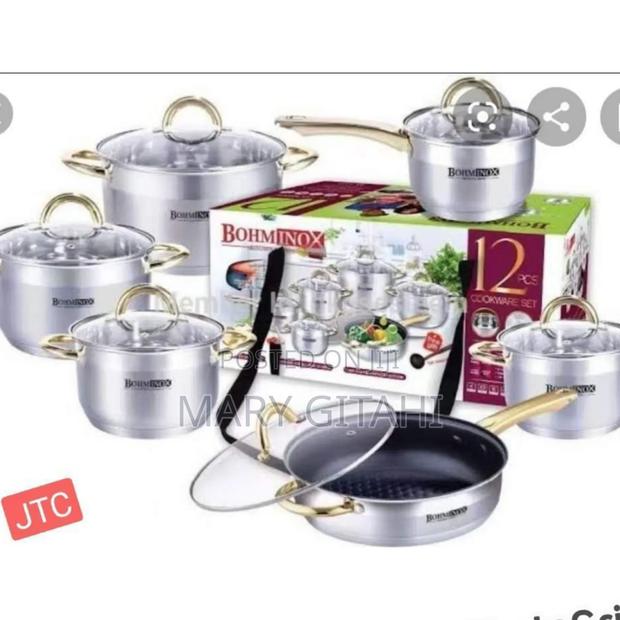 *12pc Bominox Cookware*