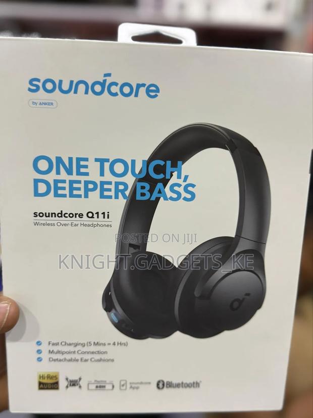 Soundcore by Anker Q11i Deeper Bass Headphones !!