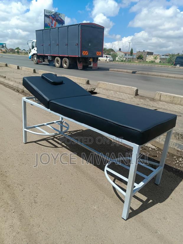 High Quality, Massage Bed, White and Black - thumbnail 4