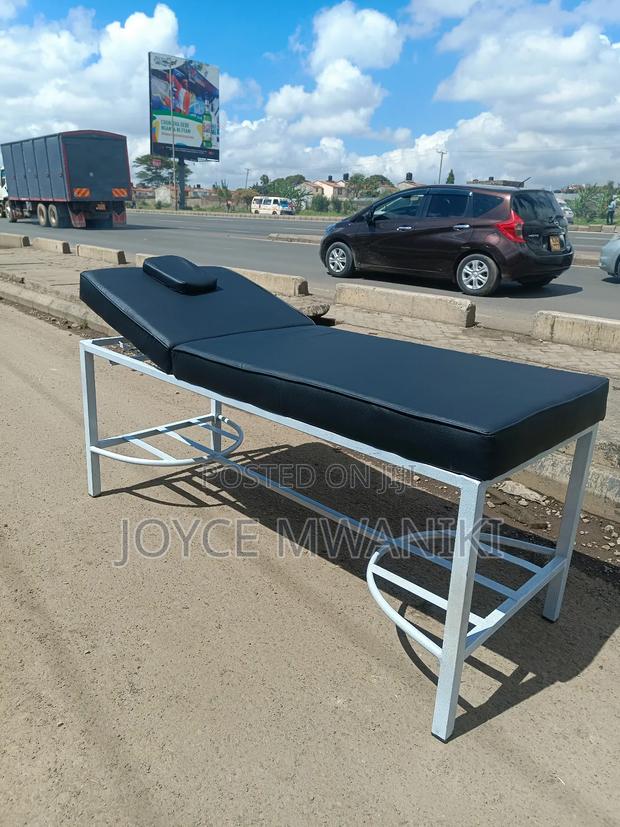 High Quality, Massage Bed, White and Black - thumbnail 5