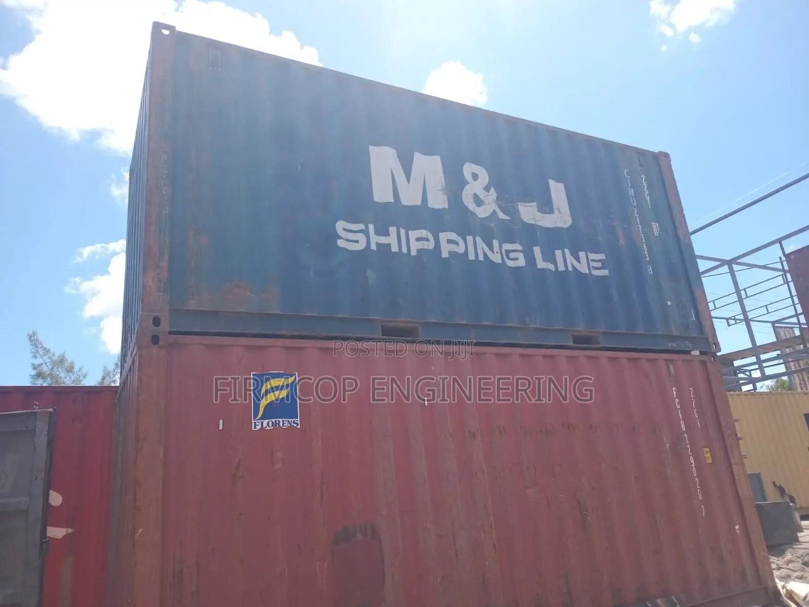 Used Containers in Good Condition Along Eastern Bypass
