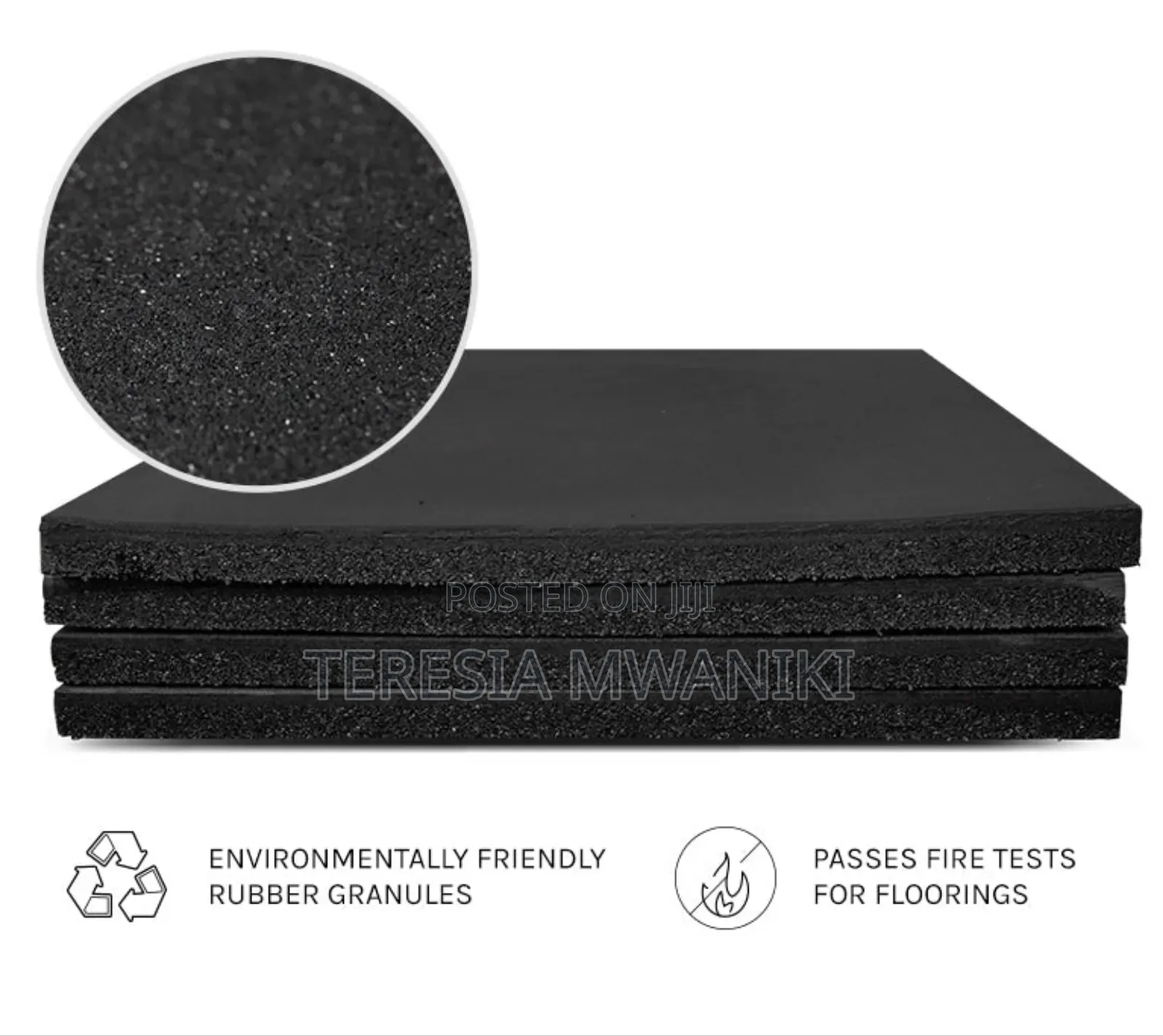High  Density  Rubber Flooring Mats