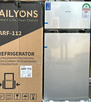 Ailyons Double Door Refrigerator 115 Litres Fridge
