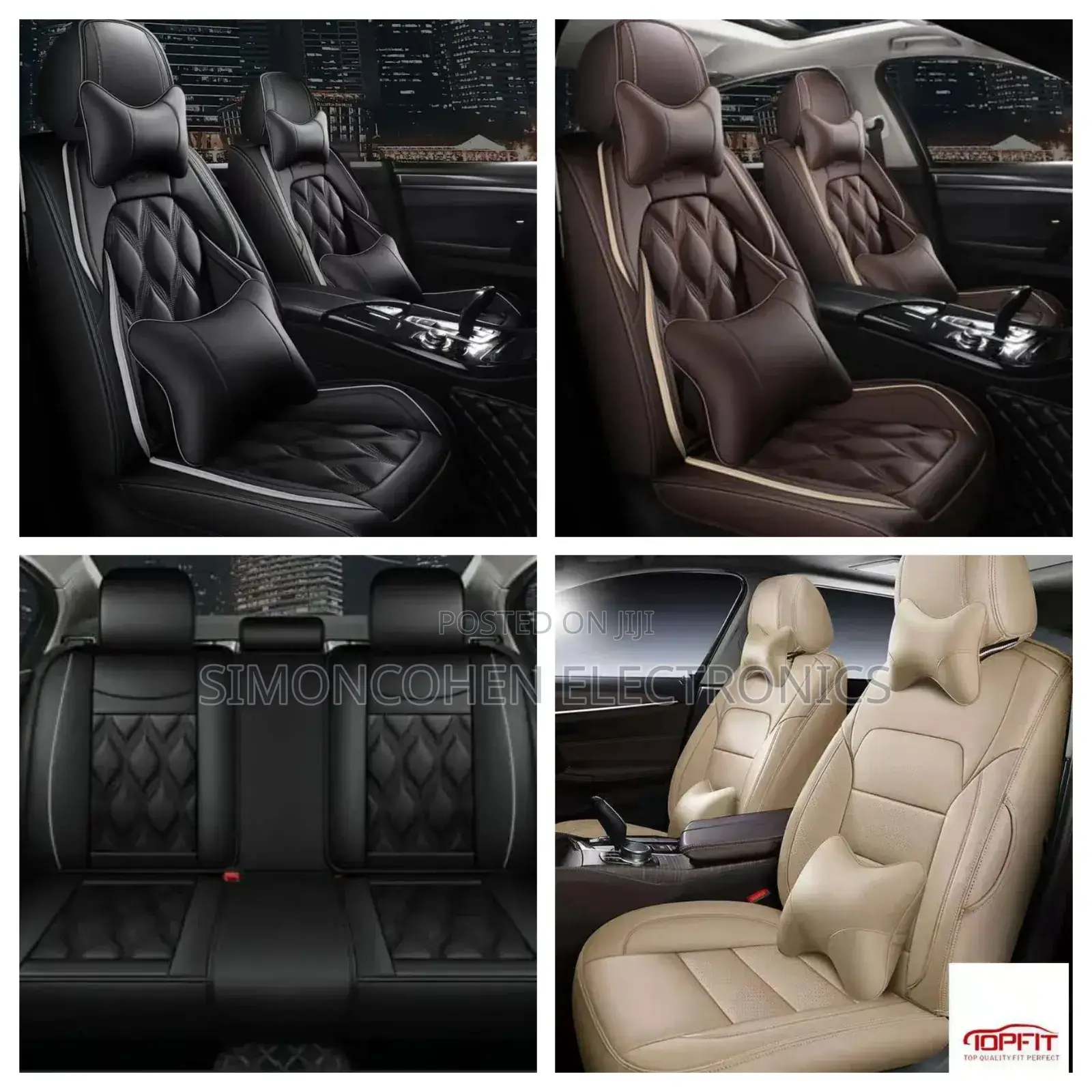 Pu Leather Car Seat Cover