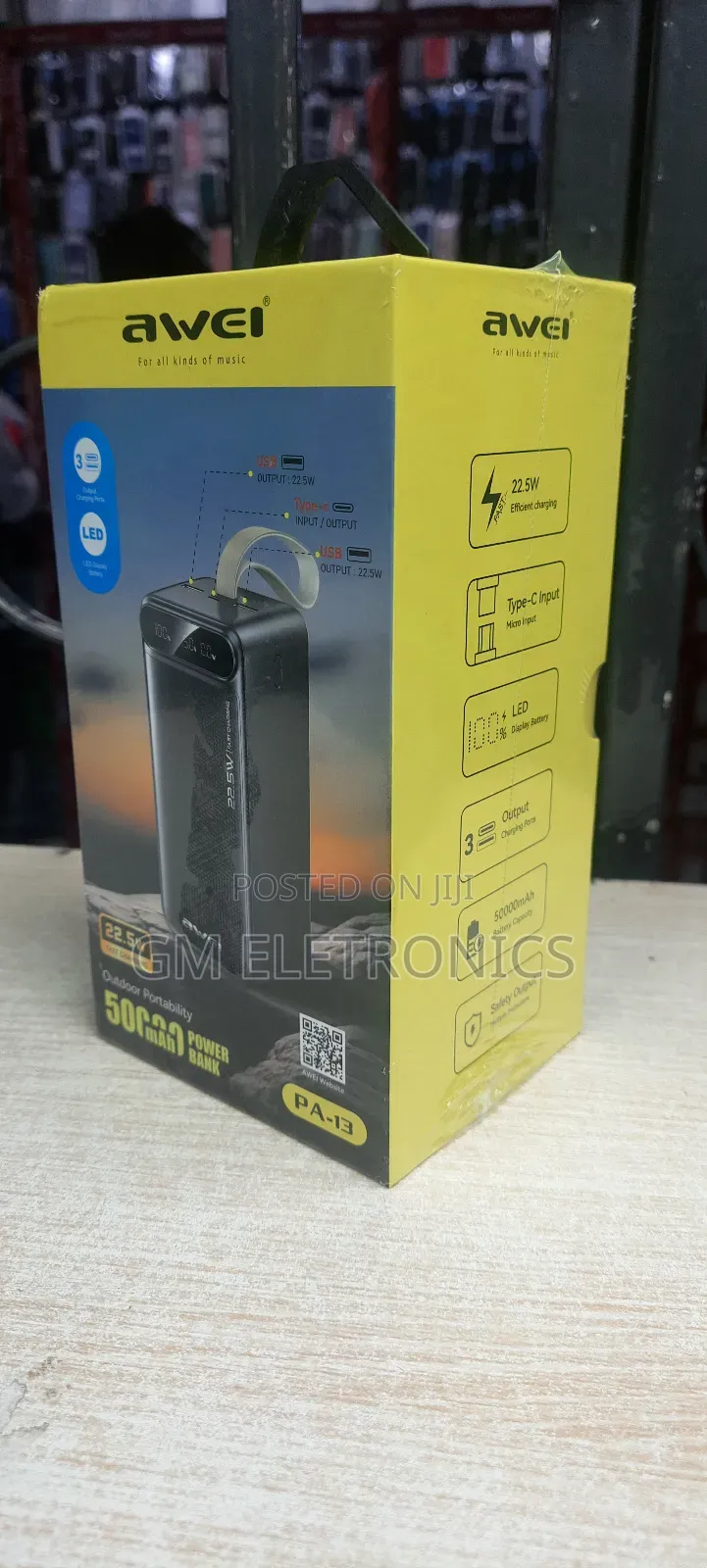 Original 50000 Mah Fast Charging 22.5w Powerbank-(Pa-13)