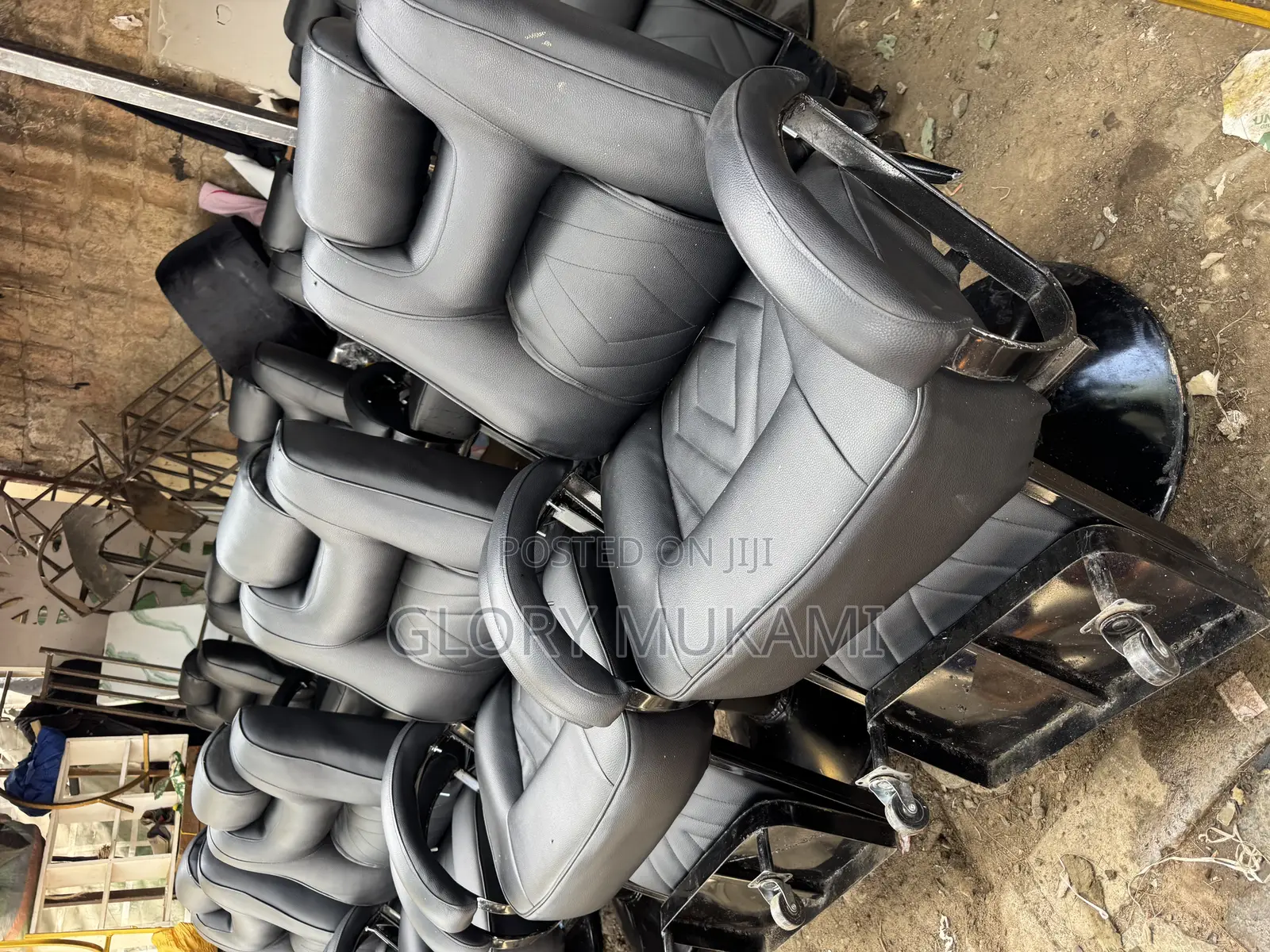 Opened Kinyozi Barber Seats