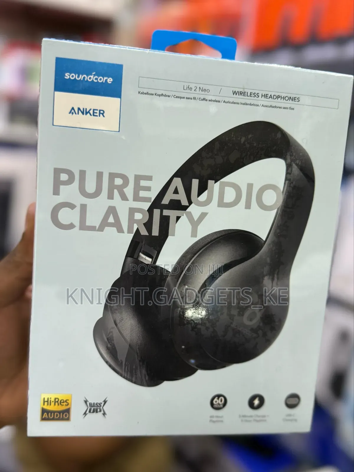 Soundcore Life 2 Neo Pure Audio Clarity Headphones ! 