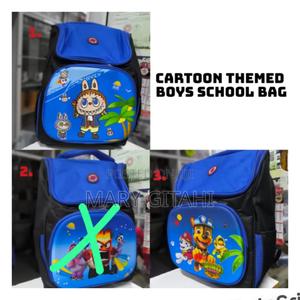 Cartoon Themed School Backpack - main view