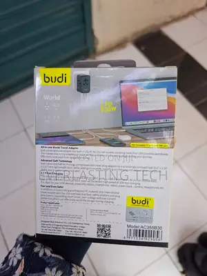 Budi 30w Global Travel Charger With 4 Type C Usb