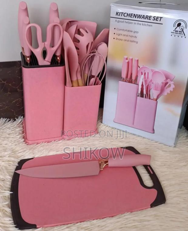 19pc Executive Silicone Spoons*(Pink) - main view
