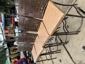 Copper Coated Restaurant And Bar Chairs With Names