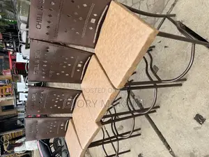Copper Coated Restaurant And Bar Chairs With Names