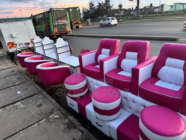 Manicure Tables Chairs And Pedicure Set - thumbnail 2