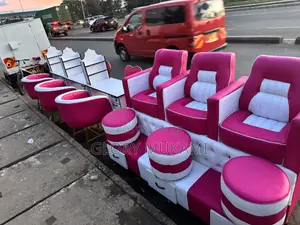 Manicure Tables Chairs And Pedicure Set
