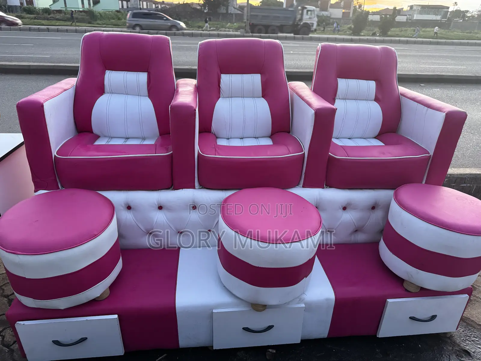 Pink King Size Pedicure Set