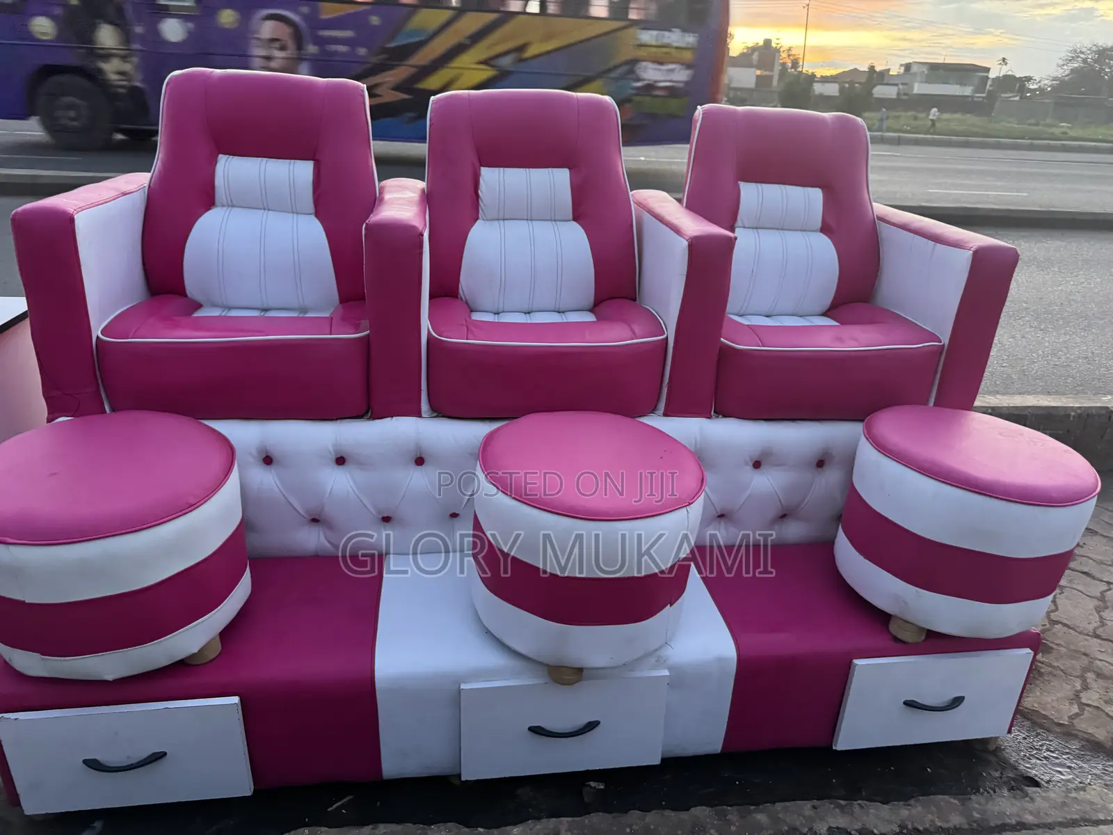 Pink King Size Pedicure Set