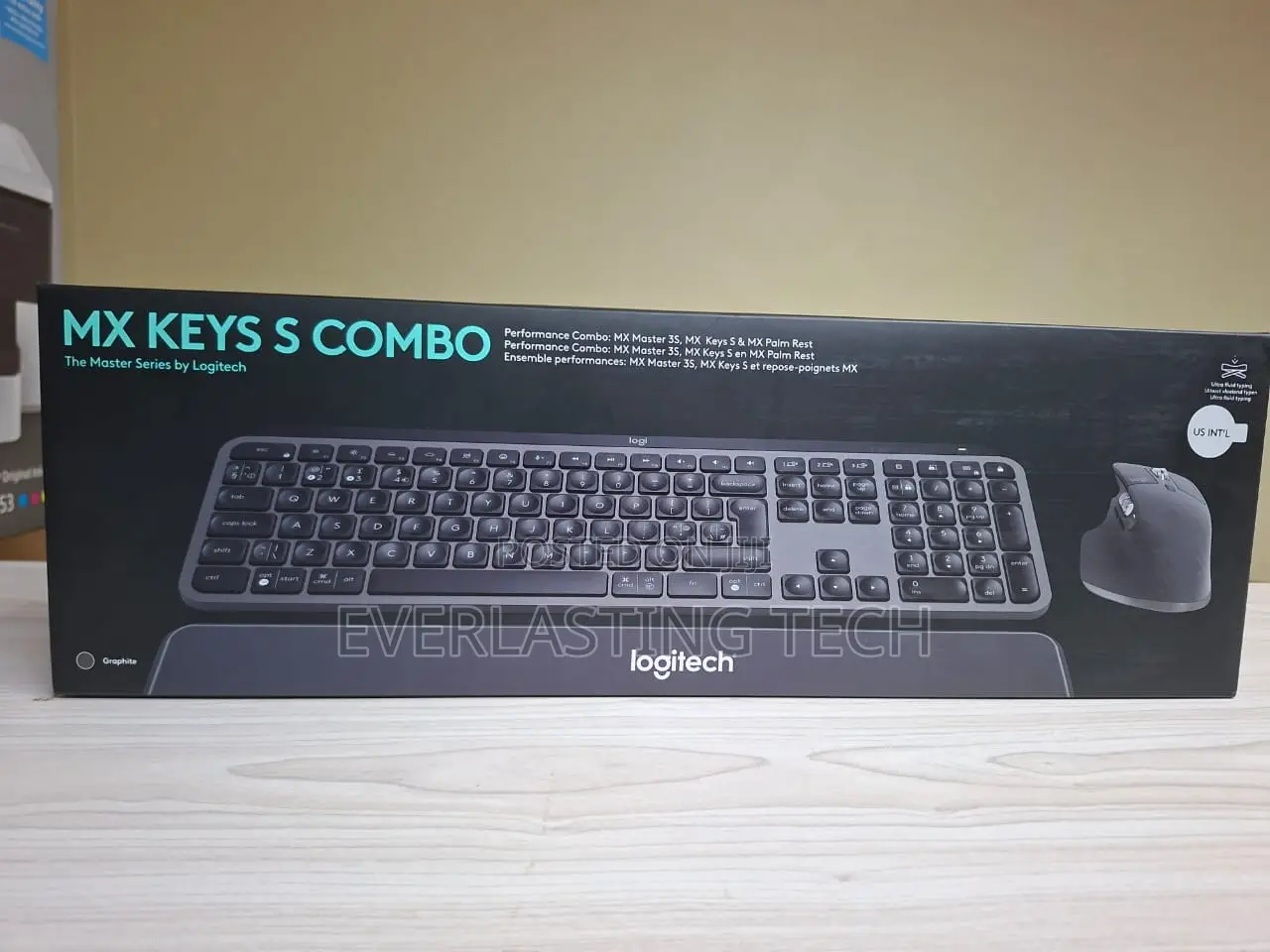 Logitech Mx Keys S Combo - Wireless Keyboard and Mouse
