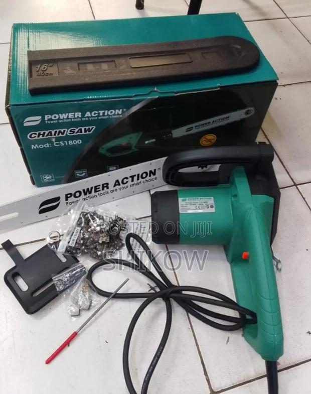 Power Action Electric Chainsaw 1800 Watts 16" Blade - main view