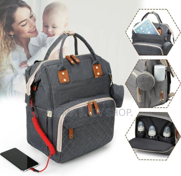 Multifunction Large Capacity Baby Diaper Backpack - main view
