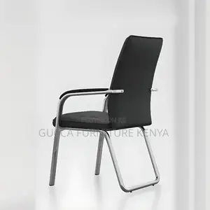 Office Chairs: Ergonomic Leather Boardroom Chair Fixed Arms