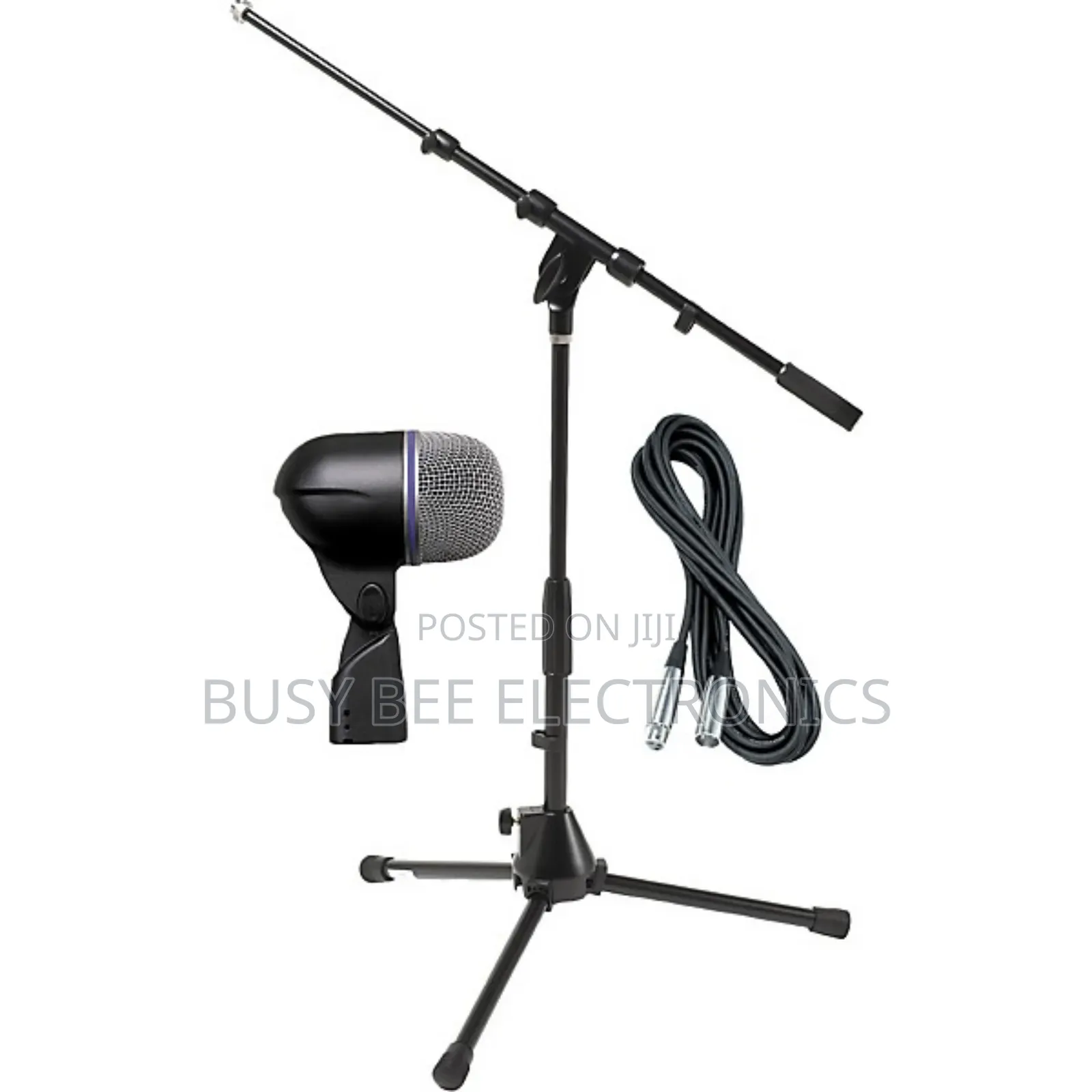 Shure Beta 52a Kick Mic With Cable and Stand