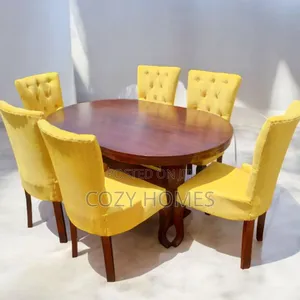 Dining Set, Fancy Mustard Dining Set