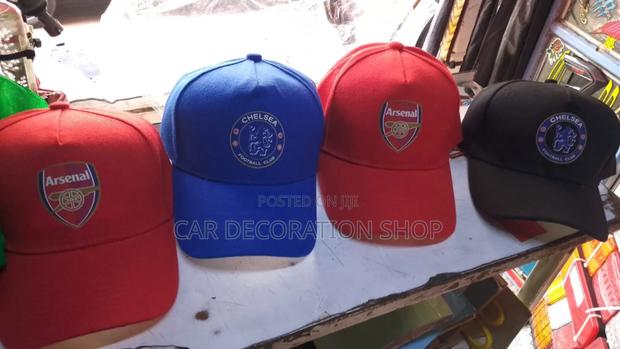 Branded Football Caps for Arsenal and Chelsea Fans