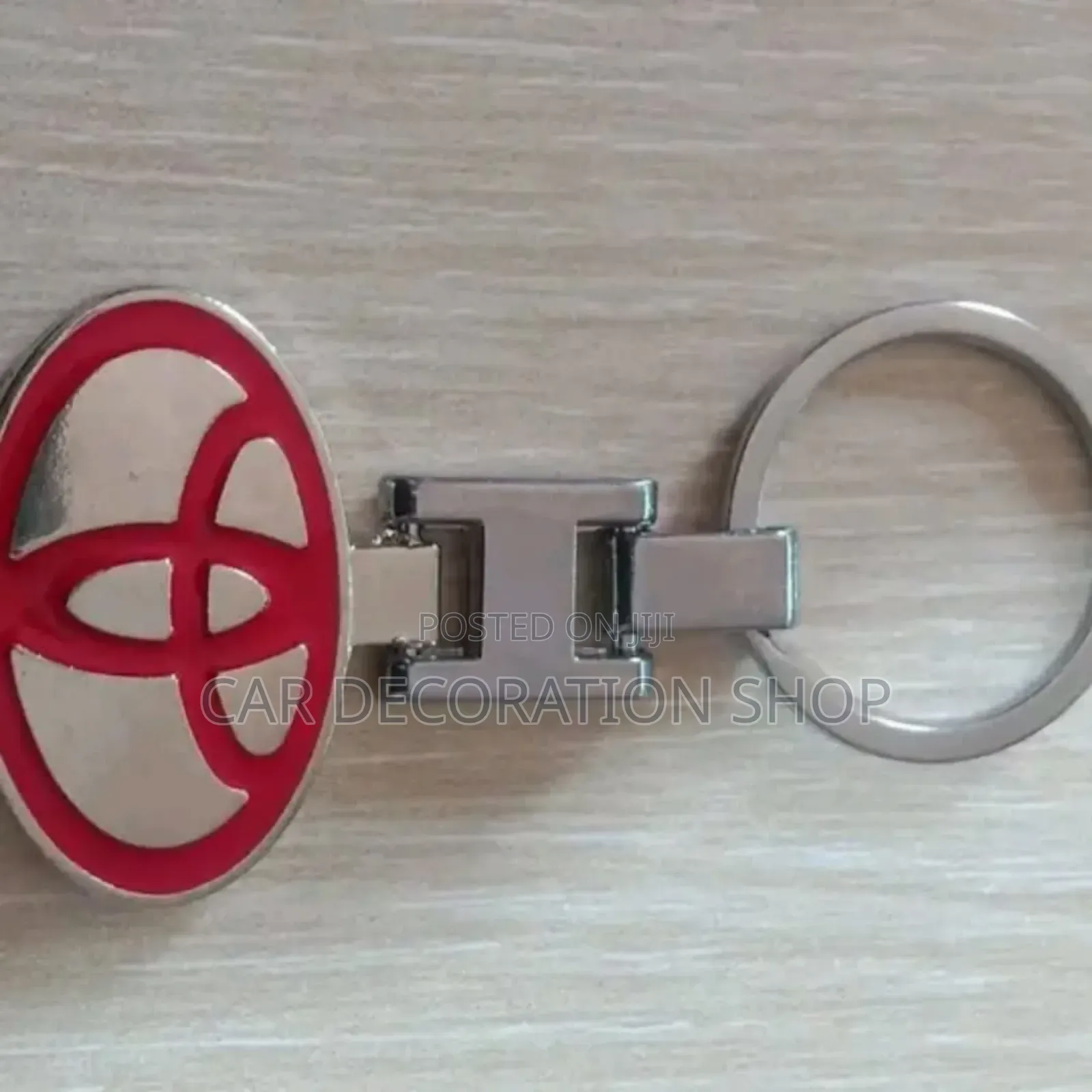 Toyota Red Key Chain