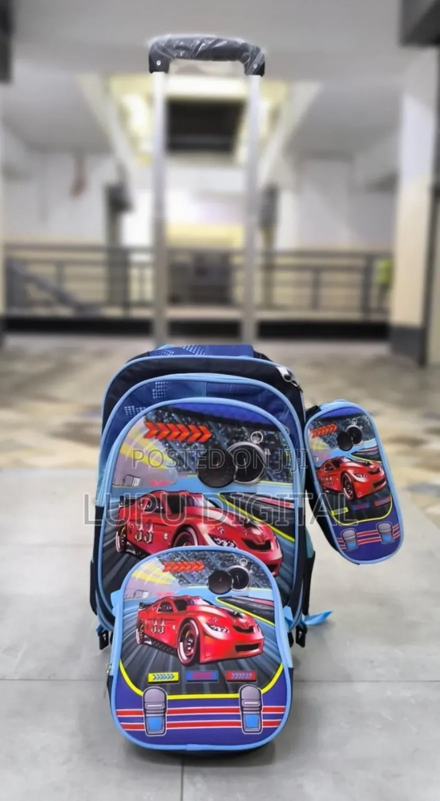 3 in 1 Trolley Bags Grade 2-8
