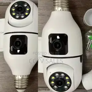 Home Security Camera 1080p" Wireless/Wifi Bulb Camera