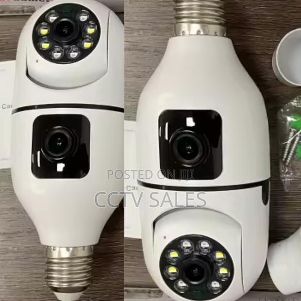 Home Security Camera 1080p" Wireless/Wifi Bulb Camera - main view