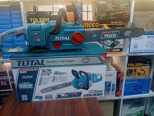 Total Li-Ion 40v Chain Saw (With 2 X Batteries Charger)