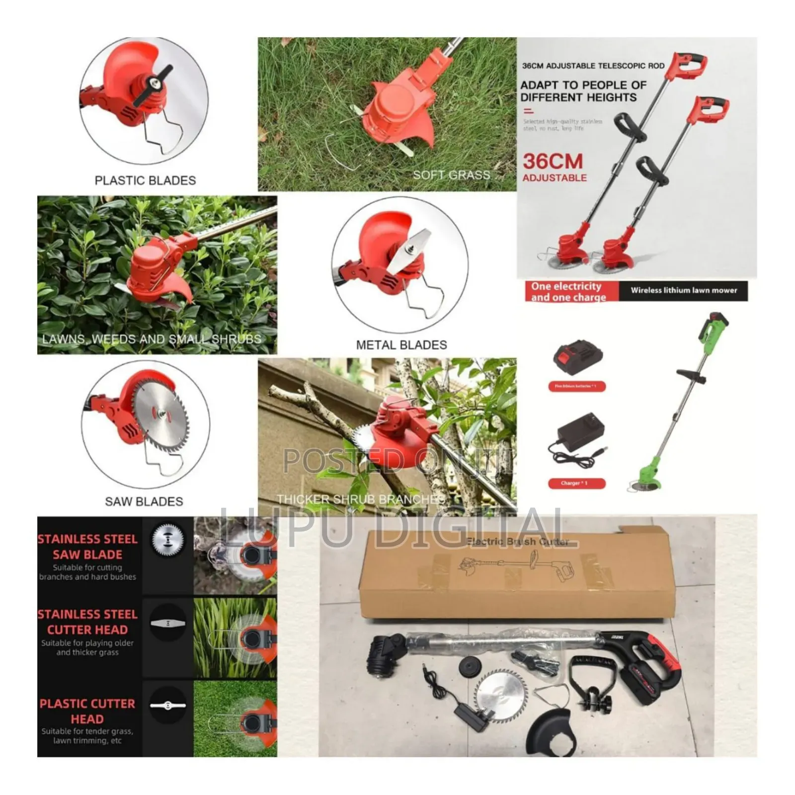 Wireless Bush Cutters