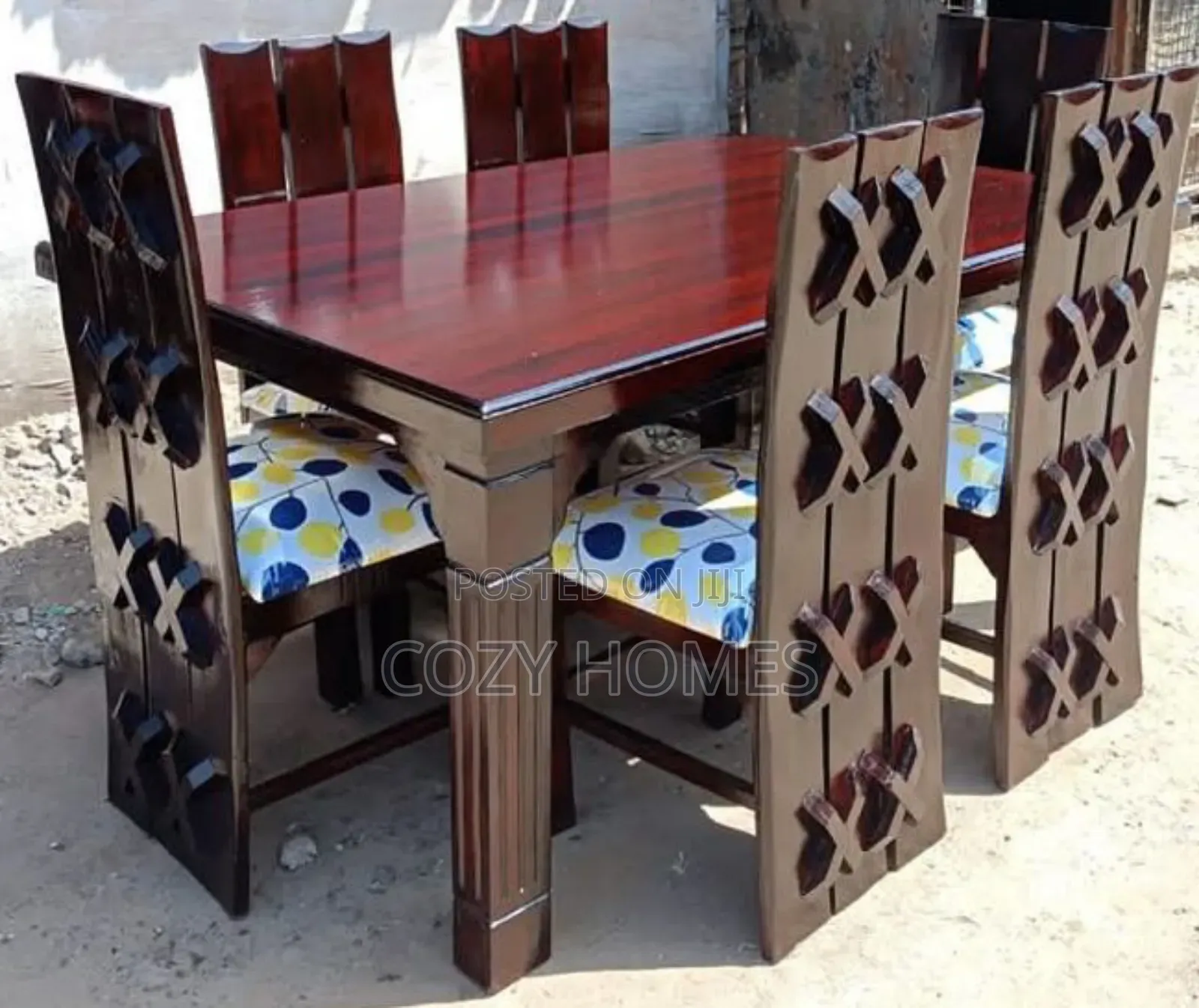 Dining Table, Kingly 6 Seater Dining Table