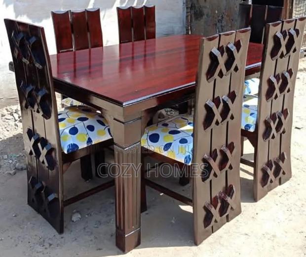 Dining Table, Kingly 6 Seater Dining Table - main view