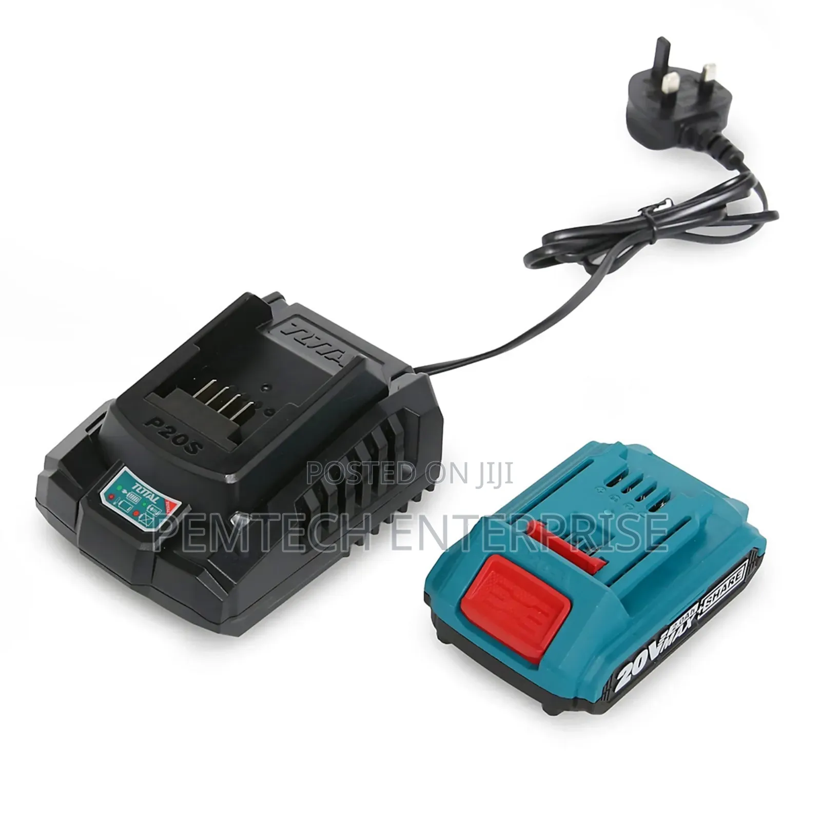 Total Li-Ion 20v Grass Trimmer (With Battery Charger)