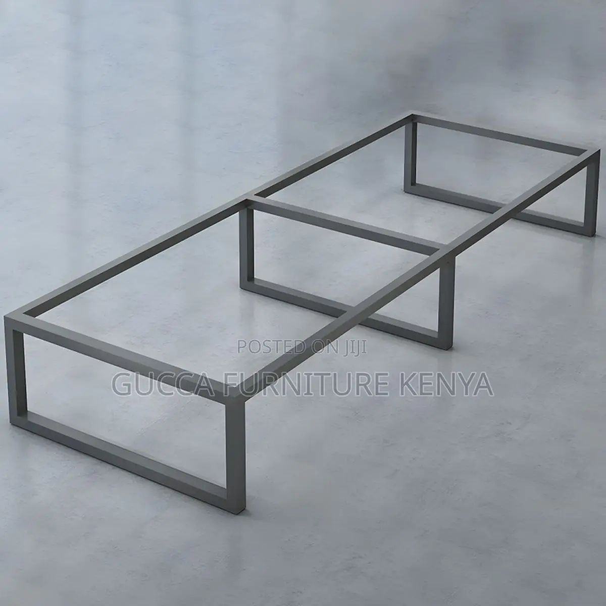 Boardroom Tables:2400mm Meeting Table With Black Sled Base