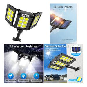 300watss Triple Sided Solar Light - thumbnail 2