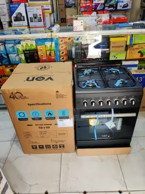 Von 58×58 Cooker 4 Gas With Wok Burner + Electric Oven